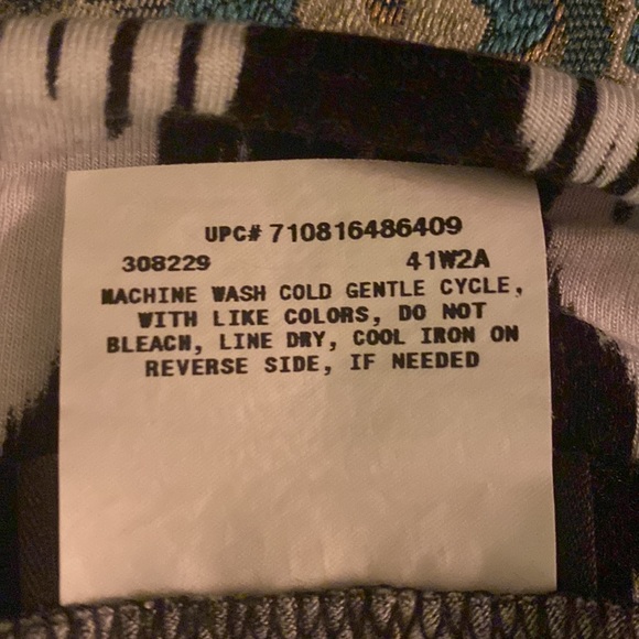 I.N. STUDIO Maxi skirt. XL. Black and White - Picture 6 of 6